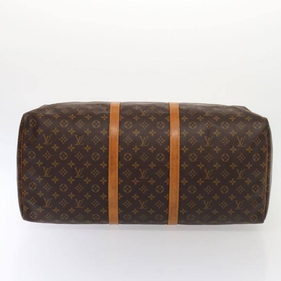 LOUIS VUITTON Monogram Keepall 60 Boston Bag M41422 LV Auth yk13805 - Picture 5 of 16